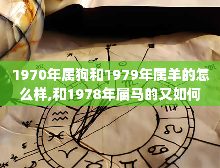 1970年属狗和1979年属羊的怎么样,和1978年属马的又如何