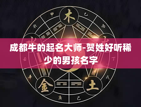 成都牛的起名大师-贺姓好听稀少的男孩名字