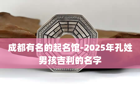 成都有名的起名馆-2025年孔姓男孩吉利的名字