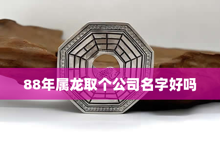 88年属龙取个公司名字好吗