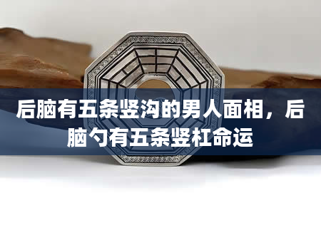 后脑有五条竖沟的男人面相，后脑勺有五条竖杠命运