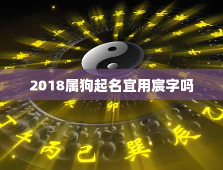 2018属狗起名宜用宸字吗
