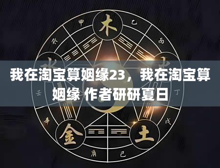 我在淘宝算姻缘23，我在淘宝算姻缘 作者研研夏日
