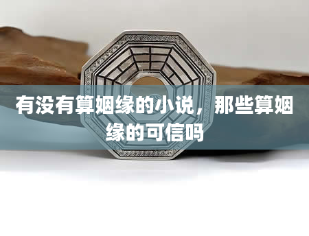有没有算姻缘的小说，那些算姻缘的可信吗