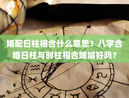 婚配日柱相合什么意思？八字合婚日柱与时柱相合婚姻好吗？