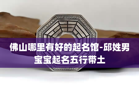佛山哪里有好的起名馆-邱姓男宝宝起名五行带土