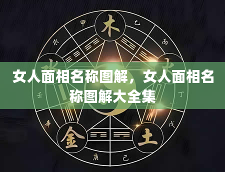 女人面相名称图解，女人面相名称图解大全集