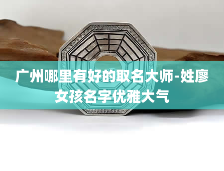 广州哪里有好的取名大师-姓廖女孩名字优雅大气