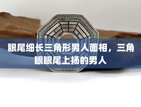 眼尾细长三角形男人面相，三角眼眼尾上扬的男人