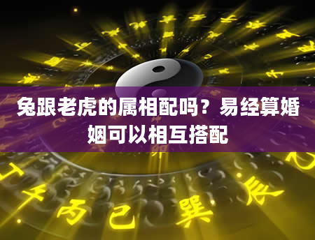 兔跟老虎的属相配吗？易经算婚姻可以相互搭配