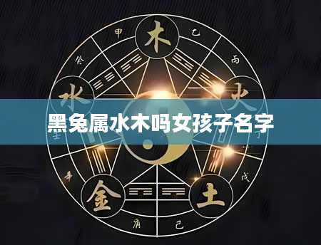 黑兔属水木吗女孩子名字