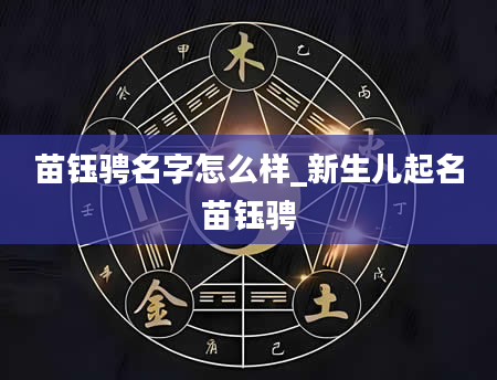 苗钰骋名字怎么样_新生儿起名苗钰骋