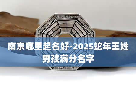 南京哪里起名好-2025蛇年王姓男孩满分名字