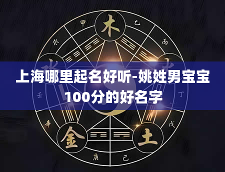 上海哪里起名好听-姚姓男宝宝100分的好名字