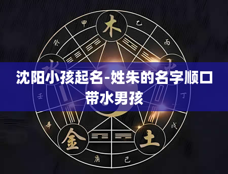 沈阳小孩起名-姓朱的名字顺口带水男孩