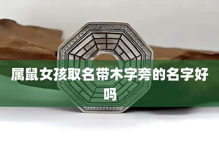 属鼠女孩取名带木字旁的名字好吗