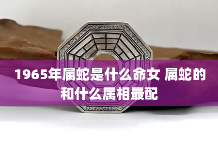 1965年属蛇是什么命女 属蛇的和什么属相最配