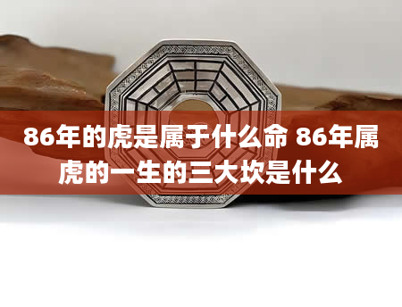 86年的虎是属于什么命 86年属虎的一生的三大坎是什么