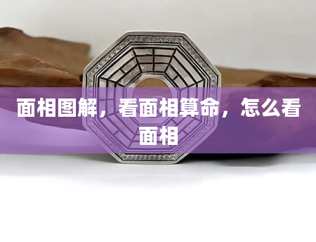 面相图解，看面相算命，怎么看面相