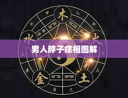 男人脖子痣相图解
