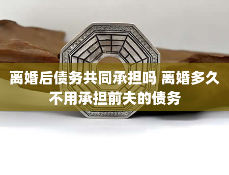离婚后债务共同承担吗 离婚多久不用承担前夫的债务