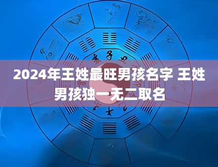 2024年王姓最旺男孩名字 王姓男孩独一无二取名