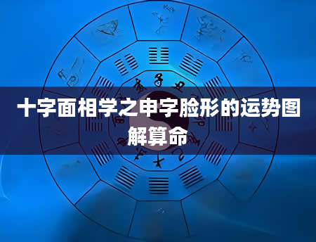 十字面相学之申字脸形的运势图解算命