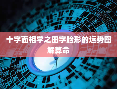 十字面相学之田字脸形的运势图解算命