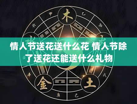 情人节送花送什么花 情人节除了送花还能送什么礼物