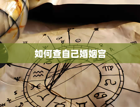 如何查自己婚姻宫