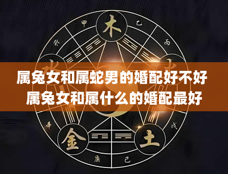 属兔女和属蛇男的婚配好不好 属兔女和属什么的婚配最好