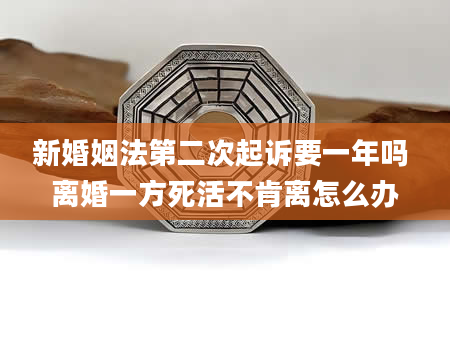 新婚姻法第二次起诉要一年吗 离婚一方死活不肯离怎么办