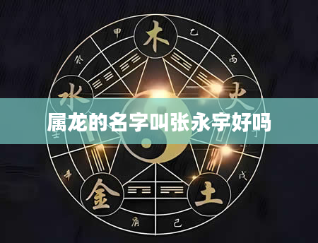 属龙的名字叫张永宇好吗