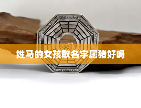 姓马的女孩取名字属猪好吗