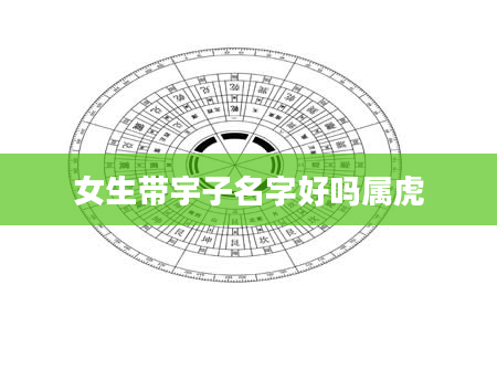 女生带宇子名字好吗属虎