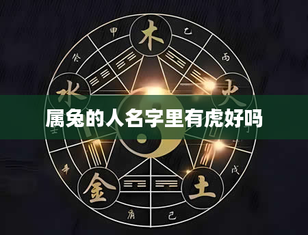 属兔的人名字里有虎好吗