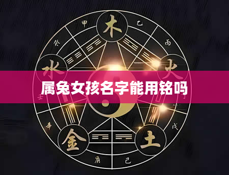 属兔女孩名字能用铭吗