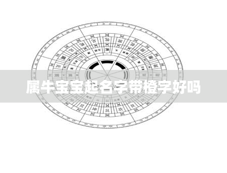属牛宝宝起名字带橙字好吗
