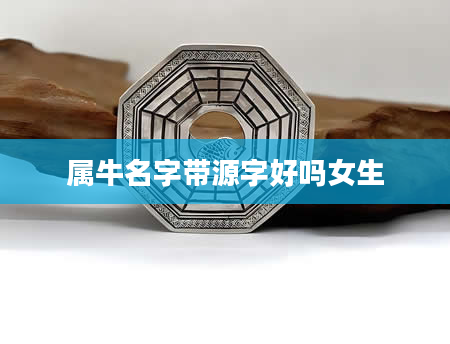 属牛名字带源字好吗女生