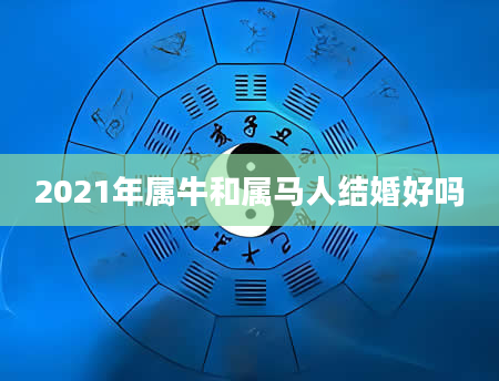 2021年属牛和属马人结婚好吗