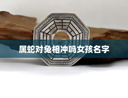 属蛇对兔相冲吗女孩名字
