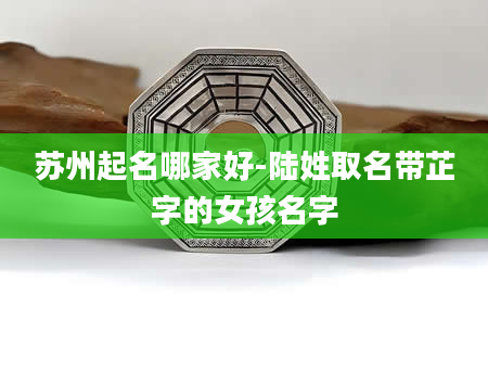 苏州起名哪家好-陆姓取名带芷字的女孩名字