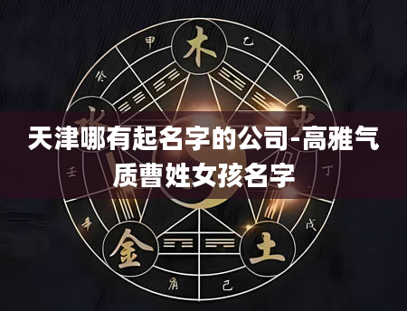 天津哪有起名字的公司-高雅气质曹姓女孩名字