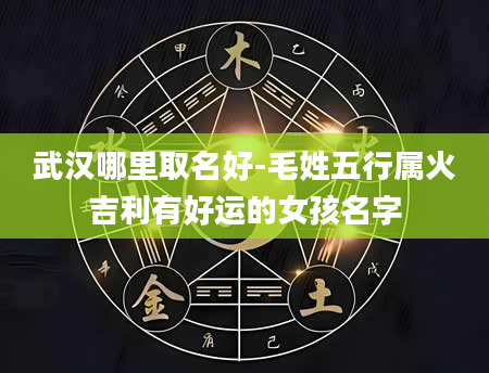 武汉哪里取名好-毛姓五行属火吉利有好运的女孩名字