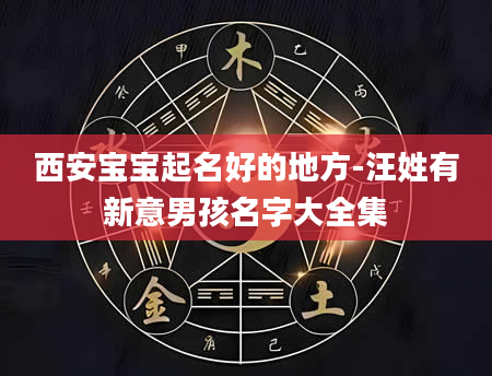 西安宝宝起名好的地方-汪姓有新意男孩名字大全集