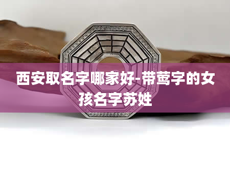 西安取名字哪家好-带莺字的女孩名字苏姓