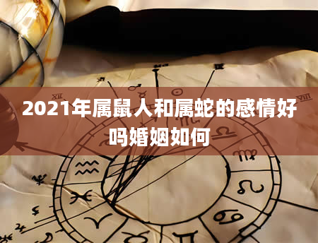 2021年属鼠人和属蛇的感情好吗婚姻如何