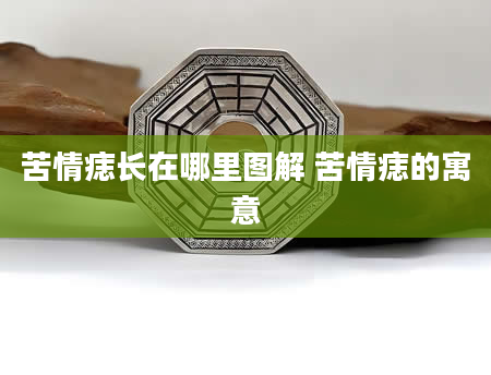 苦情痣长在哪里图解 苦情痣的寓意