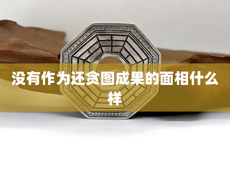 没有作为还贪图成果的面相什么样