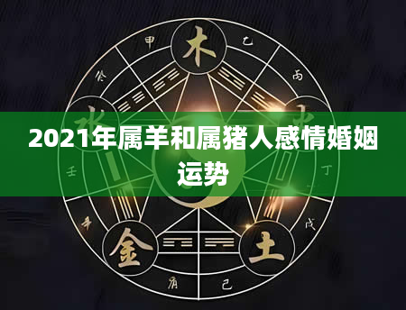 2021年属羊和属猪人感情婚姻运势